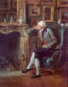 Henri-Pierre Danloux The Baron de Besenval in his Salon de Compagnie Spain oil painting artist